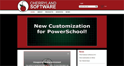 Desktop Screenshot of cherrylandsoftware.com