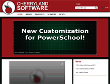 Tablet Screenshot of cherrylandsoftware.com